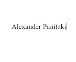 Alexander Panitzki Managementberater